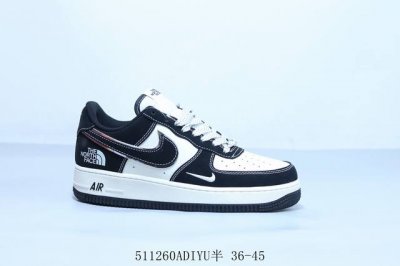 nike Air Force 1 Af1耐克 北面 低帮 空军一号休闲板鞋 511260Adiyu半 36-45