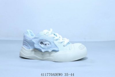 Cai Ouder Smiler 开口笑系列休闲大头 厚底 低帮帆布 板鞋 41 Adewo 35-44