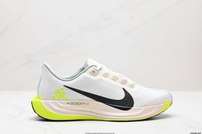 公司级Nike Pegasus Plus 舒适百搭防滑耐磨 低帮 休闲跑步鞋 采用全新双层超轻透气网眼布材质 内里嵌入定型海绵 中底搭载前Zoom 全掌Reac