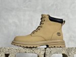 新货#Timberland添柏岚 天伯伦户外高帮休闲大黄靴系列 广东大厂品质 原盒原包装 24ss新款时尚潮流搭配 面料采用意大利顶级磨砂细纹牛皮 搭配防臭防腐
