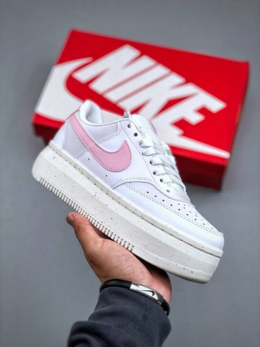 nike Court Vision Alta 耐克厚底小空军校园休闲板鞋 Dz5394-105 尺码：36-42 半
