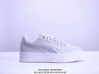 彪马puma Skye低帮厚底**大logo经典松糕板鞋休闲鞋 374764 02 码数：35.5 36 37 38 39 40 41 42 43 44 45
