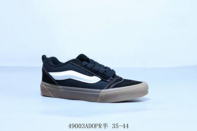 万斯 Vans Knu Skool 百搭休闲防滑减震低帮 板鞋男女同款Vans 面包鞋 货号 Vn0006Ycb45 49003Adopr半 35-44