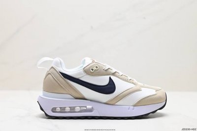 公司级耐克nk Air Max Dawn 黎明系列低帮气垫百搭休闲运动慢跑鞋 采用柔软翻毛皮和透气梭织材料打造利落鞋面 中底和鞋跟融入现代感线条设计 兼具复古风