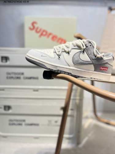 350 海外爆款限量发售！公司级 Nike Sb Dunk Low“Supreme联名” 周年高端定制 低帮休闲板鞋 定制鞋盒 大厂纯原品质出货 超高清洁度 皮