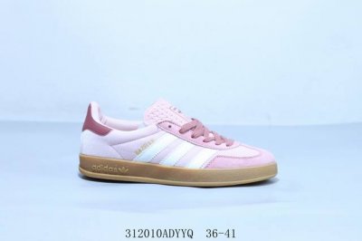 130 阿迪达斯Adidas Originals Gazelle"Esquisite Gucci"德训 羚羊系列低帮复古百搭休闲运动板鞋 粉色 货号 Jr023