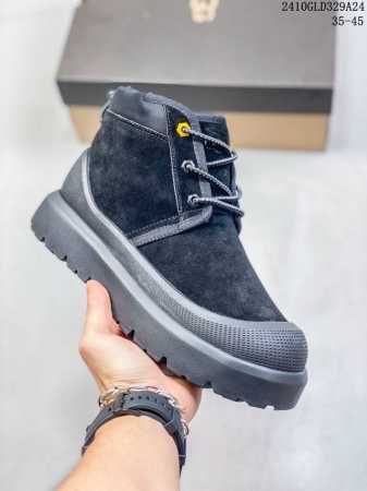 UGG FW秋冬新品,机能撞色王一博代言热门大爆款！ 半包头套脚高帮 进口隆丰一级羊皮毛一体 代购专供品质 高弹Modern中底 外置防滑大底 套脚抽绳设计 穿 - 点击图像关闭