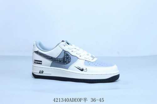 Nike Air Force 1 Af1耐克 空军一号休闲板鞋 Sup 货号 Xs1958-568 421 Adeop半 36-45