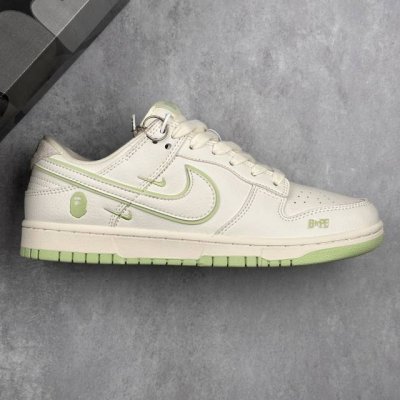 本地290 核心私 nk Sb Dunk Low Bape联名-苹果青 周年高端定制 低帮休闲板鞋 #定制鞋盒 大厂纯原品质出货 超高清洁度 皮料切割干净无任何