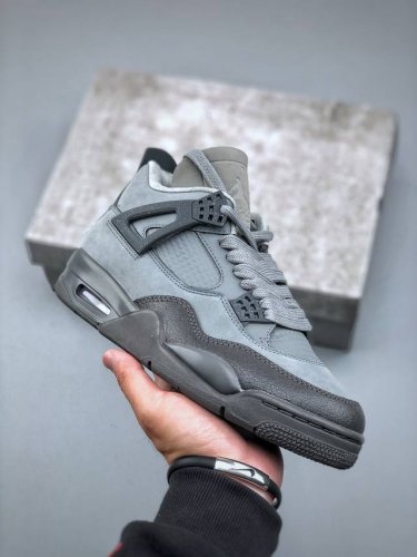 Air Jordan Aj4 Retro 原厂批次原厂独立模具开发 纯正4代正确鞋型 原厂定制头层压纹皮料 原厂鞋楦打造市面最高工艺 内置原厂气垫 立体高频 四
