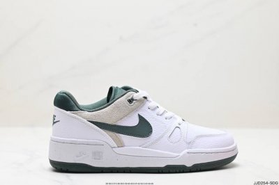 公司级耐克nike Full Force Lo扣篮系列低帮休闲运动滑板板鞋采用软质牛剖皮鞋面材质#正确后跟反口里弧度#原厂中底布正确印刷#鞋垫嵌入缓震乳胶+So