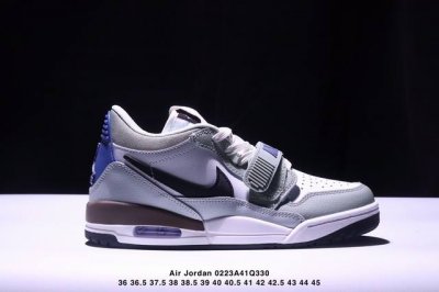 公司级三合一最强合体，多种新配色回归耐克Nike Air Jordan Legacy 312 Low”White Grey Fog Blue Red“乔丹最强三