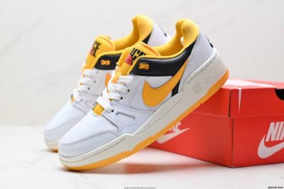 210 公司级Nike Full Force Lo扣篮系列 低帮休闲运动滑板板鞋 采用软质牛剖皮鞋面材质 鞋垫嵌入缓震乳胶 货号:Ib4612-131 Id:J