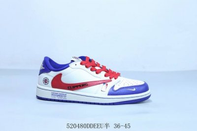 乔丹Air Jordan 1 Low Aj1 乔1低帮复古文化休闲运动篮球鞋倒勾 货号 Sc9207-026 520480Ddeeu半 36-45