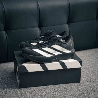 220 核心私 Adidas Adizero Evo Sl M 轻盈跑鞋耐磨减震专业跑步鞋 冲向目标，一路向前，不断挑战和突破自我无论是平时训练还是马拉松，让这