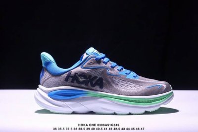 200 Hoka One One Cii Fton 克里夫顿 鞋面织物合成革。鞋底采用Eva板材发泡 脚感舒适 减震耐磨透气跑步运动鞋 尺码36 36.5 37