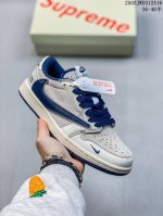 210 公司级耐克Nike Air “Diy定制” “Aj1 Dunk 倒钩 ” 系列 低帮休闲板鞋 市场唯一独家头层皮打造 原鞋原档案开发 原厂皮料 原档冲孔
