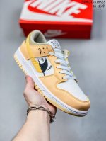 真标带半码 耐克nike Sb Dunk Low 扣篮系列复古低帮休闲运动滑板板鞋。采用脚感柔软舒适zoomair气垫，有效吸收滑板等极限运动在落地时带来的冲击