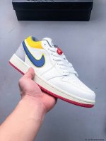 二层真标！耐克Nike Air Jordan Low 1 乔1低帮经典休闲板鞋 0507103X22
