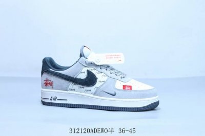 140 耐克 Nike Air Force 1 Af1耐克 低帮 空军一号休闲板鞋 货号 Bb7518-006 312120Adewo半 36-45