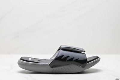 Jordan25年夏季男子户外白蓝魔术贴一字拖沙滩鞋 货号:852542-105 尺码:40-45 Ld:Dgd233-Kjz
