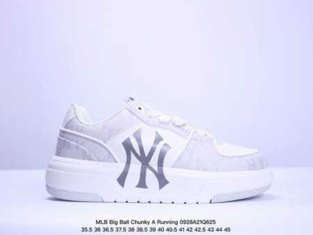 公司级korea韩国ss19限定发售ny美国榄球洋基队限定 X Mlb Big Ball Chunky A Running厚底老爹厚底休闲运动慢跑鞋 货号:3A - 点击图像关闭