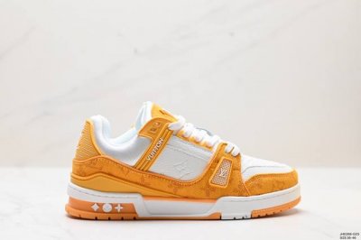 公司级升级原楦原纸版数据开发版型#这双“变胖”了的trainer好受瞩目 又大又圆 ,全新 Lv路易威登louis Vuitton Trainer Maxi L