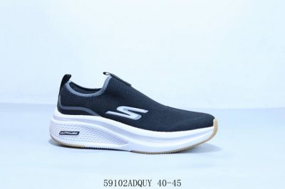 skechers斯凯奇新款一脚蹬鞋轻便透气网面休闲运动鞋健步鞋 59102Adquy 40-45