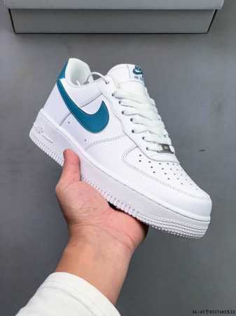原楦数据纸版，采用硬质优质皮革鞋面材质，内置全掌Air Sole气垫。耐克 Nike Air Force 1 Low 空军一号低帮百搭休闲运动板鞋 021748 - 点击图像关闭