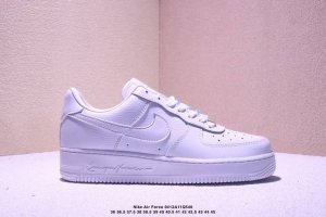 耐克 Nike Air Force 1 Af1耐克 低帮 空军一号休闲板鞋 纯白 联名 货号Cz8065-100 Xm0412Q546