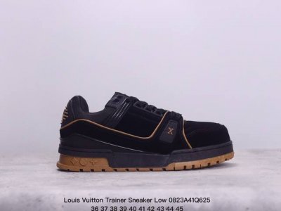 公司级全新lv路易威登louis Vuitton Trainer Sneaker Low休闲运动文化百搭板鞋 尺码:36-45 xm0823Q625