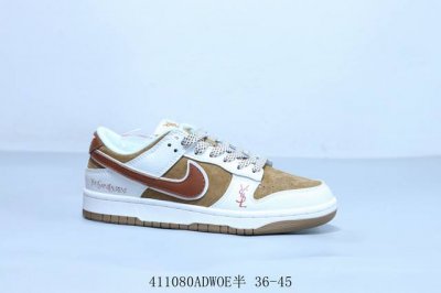 耐克 Nike Sb Dunk Low pro 复古低帮 休闲运动滑板板鞋 圣罗兰 货号 Gf2409-174 41 Adwoe半 36-45