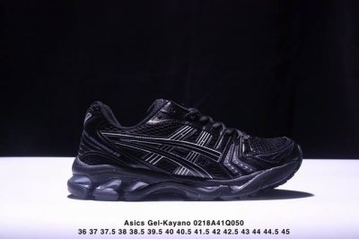公司级Asics Gel-Kayano 14 公司级版本 亚瑟士运动休闲透气专业跑鞋 采用工程弹性双层再生针织密度鞋面材质 后跟3D可视Gel缓震乳胶物料 升级