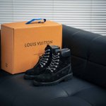 核心私 嘉尔同款纯原 中山大厂出品 Louis Vuitton X Timberland#王炸联名 Pharrell Williams充分发挥了作为louis