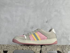 福利特价 Gucci 古驰 Screener Gg双扣珐琅 做旧款小脏鞋 6个色全码齐 千双现货 工厂资金回笼 尺码 ：35 36 37 38 39 40 41
