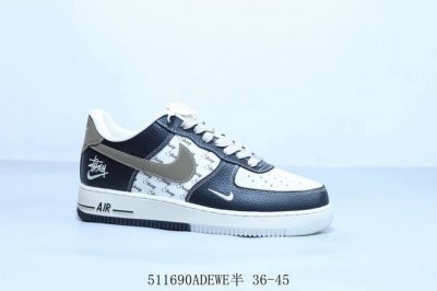 耐克 Nike Air Force 1 Af1耐克 低帮 空军一号休闲板鞋 斯图西 货号 Ch6336-518 511690Adewe半 36-45