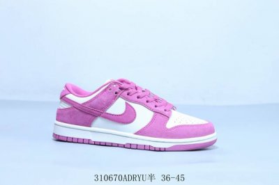 210 耐克 Nike Sb Dunk Low Pro 复古低帮 休闲运动滑板板鞋 粉白 310670Adryu半 36-45