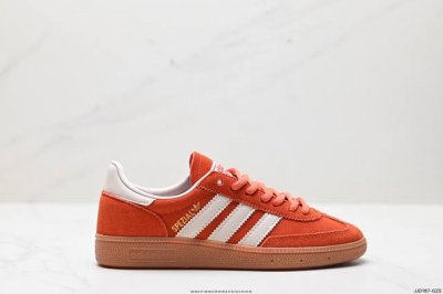 公司级adidas Handball Spezial 官方正确版本 阿迪达斯经典款 复古休闲板鞋 全鞋采用反毛皮制作 牛筋耐磨大底 承载青春情怀的板鞋 经典三条