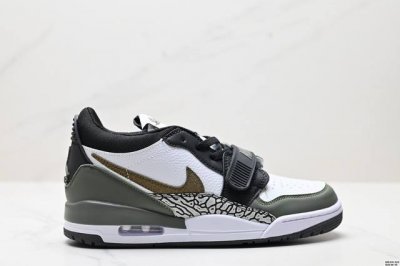 真标Nike Air Jordan Legacy 312 Low耐克乔丹三合一混合版本低帮文化休闲运动篮球鞋 货号:Cd7069-120 尺码:36-45 Id