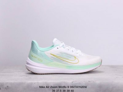 耐克nike Air Zoom Winflo 9登月系列针织面透气 训跑练步鞋 内置zoom气垫 脚回感弹感受非常直接 货号：Dd8686 600 Xm0627