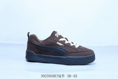 彪马 Puma Slipstream Lo Laces 低帮厚底增高运动板鞋 灰粽 货号 401606-04 39259Aduyq半 36-45