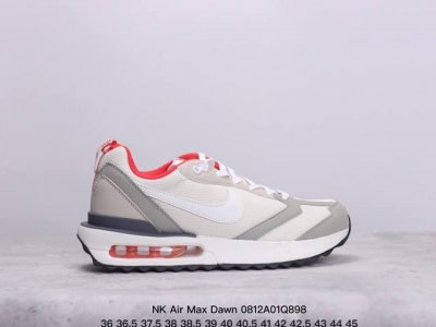 nk Air Max Dawn 黎明系列低帮气垫百搭休闲运动慢跑鞋 采用柔软翻毛皮和透气梭织材料打造利落鞋面 中底和鞋跟融入现代感线条设计 兼具复古风格与时尚魅