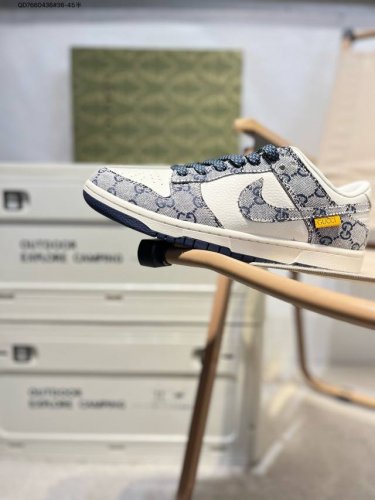 nike Sb Dunk Low“古驰联名” 周年高端定制 低帮休闲板鞋 定制鞋盒 大厂纯原品质出货 超高清洁度 皮料切割干净无任何毛边 细节完美Bb9676