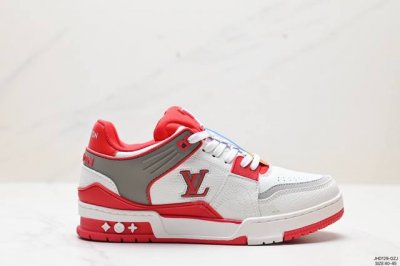 全新lv路易威登louis Vuitton Trainer Sneaker Low休闲运动文化百搭板鞋 尺码:40-45 Id:Jhd129-Gzj
