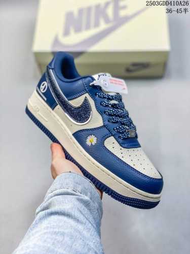 260 【权志龙联名】海外限量发售！公司级Nike Air Force 1 ‘07 Low 空军一号 低帮 运动鞋 休闲鞋 折边针车 工艺难度大 原楦头原纸板