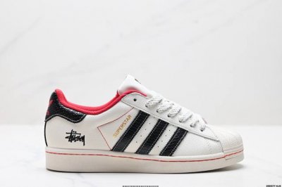 公司级阿迪达斯Adidas三叶草 Originals Superstar贝壳头’Diy’系列低帮经典百搭休闲运动板鞋 原装头层材料 用料绝不含糊 独家版型蒸餾加