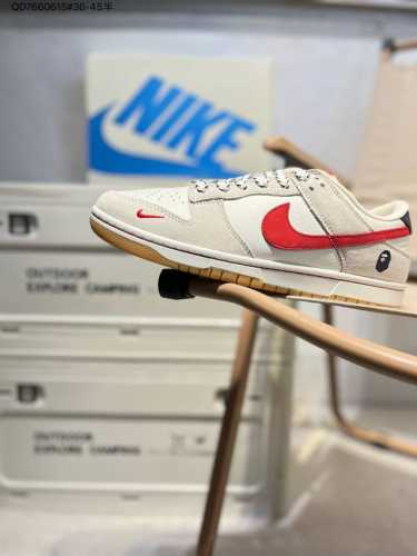 230 创意定制配色,日本里原宿潮流品牌A Bathing Ape安逸猿Bape X Nike Sb Dunk Low"Bape"扣篮系列低帮休闲运动滑板板鞋“