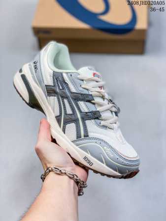 公司级装备充满未来感，日本专业跑鞋品牌 Asics 亚瑟士 Gel- 0 量子系列硅胶回弹休闲运动跑步鞋 货号 : 3A254-020 尺码:36 37 37. - 点击图像关闭