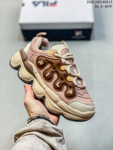 斐乐 男女款老爹鞋 Fila Fusion 厚底增高百搭运动鞋 意大利百年经典运动品牌，网红单品 小红书推荐爆款 Fila斐乐新款小白鞋斐乐潮牌文化街头风运动鞋
