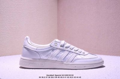 Adidas Handball Spezial 复古单品 阿迪达斯经典款复古休闲板鞋 #原厂原档案开发出品 皮料切割干净无任何毛边 鞋型细节完美 超高清洁度 货